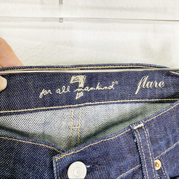 7 For all Mankind Mid Rise Flare Jeans - Picture 4 of 7